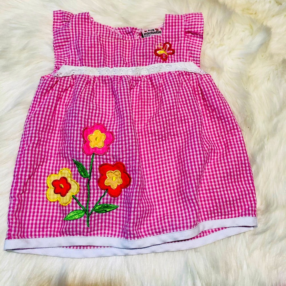 6-9 months pink dress (10x$15)